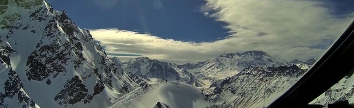 Heli Ski Guiding In The Chilean Andes